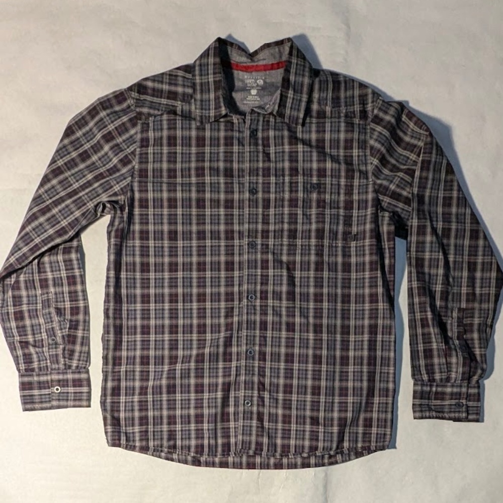 Mountain Hardware M Long Sleeve Hiking Shirt